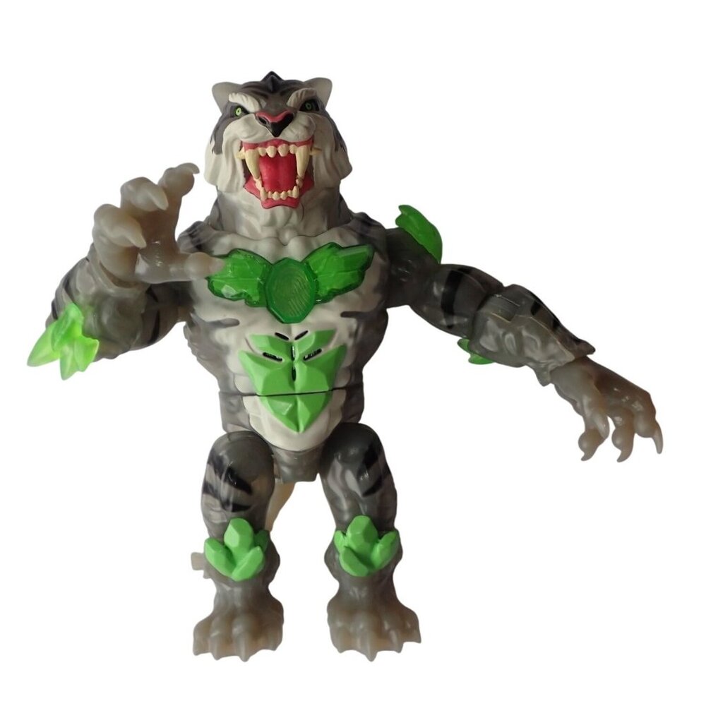 Beast Lab Big‎ Cat Creator 8" Action Figure Experiment Striped Tiger Works!